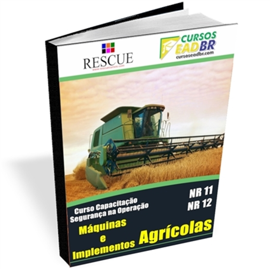 Curso de Máquinas e Implementos Agrícolas NR-11 e NR-12 | EAD | Ao Vivo | Presencial | Online | 4777