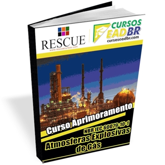 Curso Atmosferas Explosivas de Gás - NBR IEC 60079-10-1 | EAD | Ao Vivo | Presencial | Online | 150208