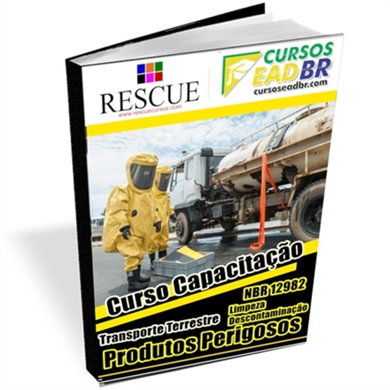 Curso Transporte Produtos Perigosos Limpeza Descontaminação NBR 12982