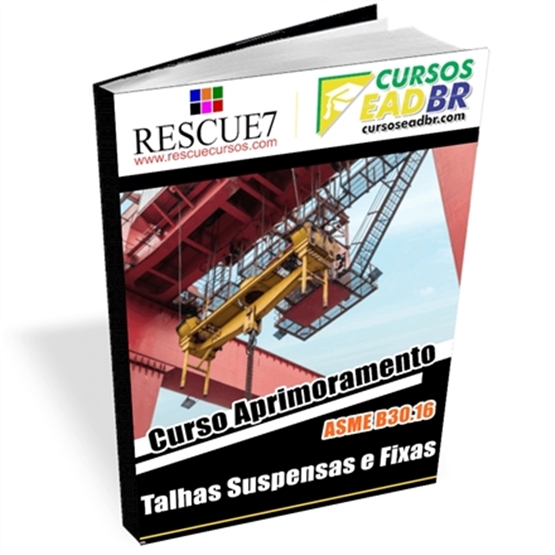 Curso Talhas Suspensas e Fixas ASME B30.16 | EAD | Ao Vivo | Presencial | Online | 157008