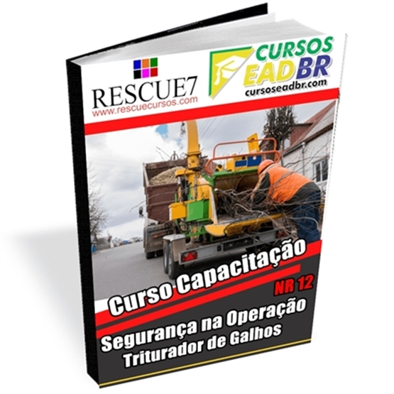 Curso Capacitação Segurança na Operação de Triturador de Galhos NR 12 | EAD | Presencial | Ao vivo | Online | 12823