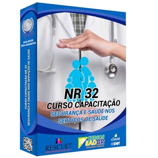 Curso NR-32 – Segurança Saúde Serviços de Saúde | EAD | Ao Vivo | 11581