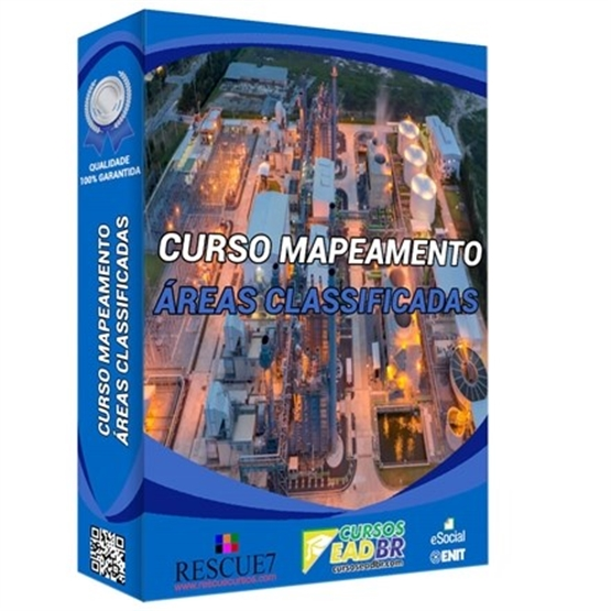 Curso Mapeamento Laudo Áreas Classificadas | EAD | Ao Vivo | Presencial | Online | 80144