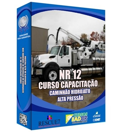 Curso Caminhão Hidrojato Alta Pressão | EAD | Ao Vivo | Online | 73330