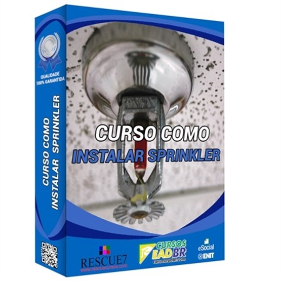 Curso Como Instalar Sprinkler | EAD | Ao Vivo | Presencial | Online | 38244