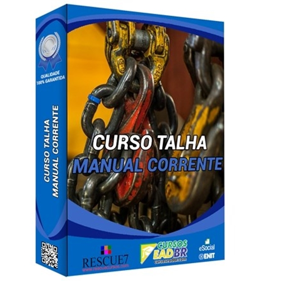 Curso Talha Manual de Corrente| EAD | Ao Vivo | Presencial | Online | 76996