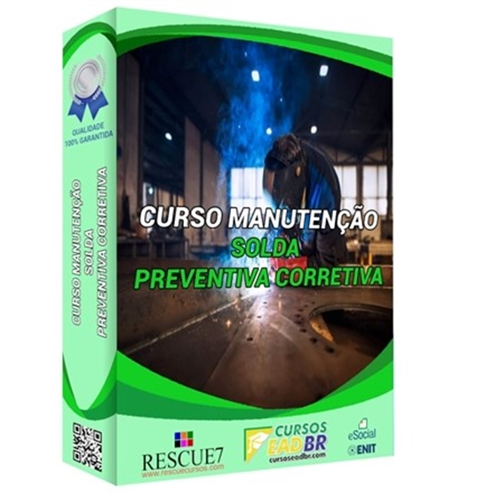 Curso Manutenção Preventiva Corretiva Solda MIG/MAG, TIG, Oxi Elétrica | 55045