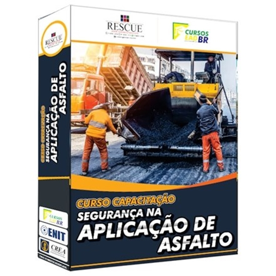 Curso Produção Aplicação Asfalto | EAD | Ao Vivo | Presencial | 12146