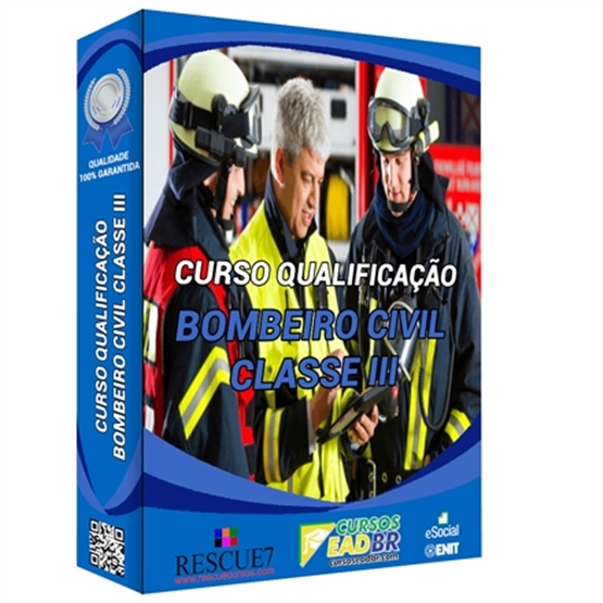 Curso Bombeiro civil classe III | EAD | Ao Vivo | Presencial | Online | 162183