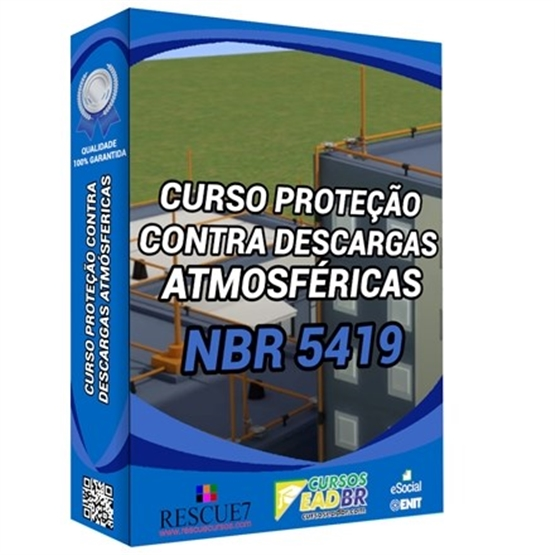 Curso Proteção Contra Descargas Atmosféricas - NBR 5419 - Ref:55079