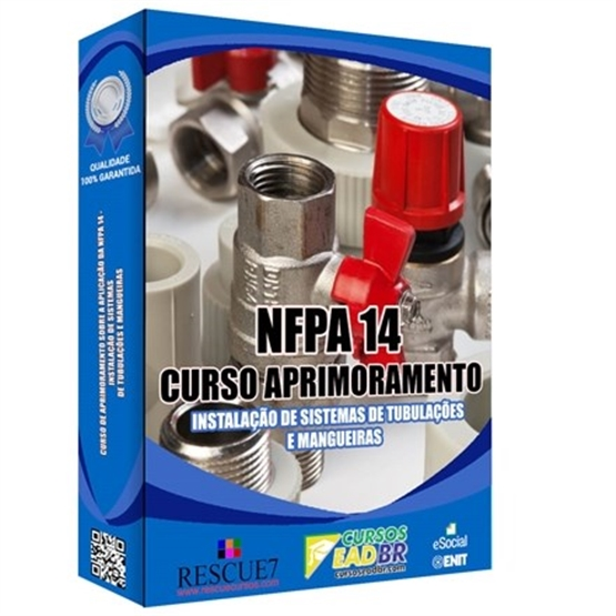 Curso NFPA 14 – Sistemas de Mangueiras | EAD | Ao Vivo | Presencial | Online | 7943