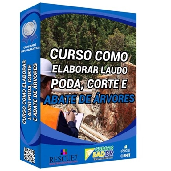 Curso Como Elaborar Laudo Poda, Corte, Abate Árvores | EAD | Ao Vivo | Presencial | Online | 129059