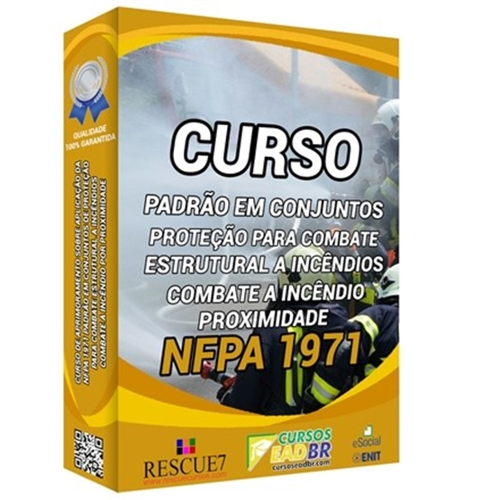 Curso NFPA 1971 Proteção contra Incêndio Estrutural | EAD | Presencial | Online | Ao vivo | 47456