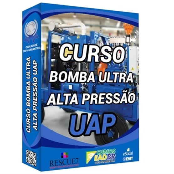 Curso Bomba Ultra Alta Pressão - UAP | Treinamento | EAD | Online | Ao Vivo | Transmissão | 164280