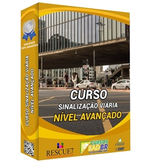 Curso Sinalização Viária – Nível Avançado | EAD | Ao Vivo | Presencial | Online | 40513