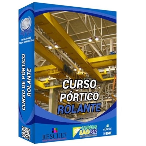 Curso de Pórtico Rolante | EAD | Ao Vivo | Presencial | Online | 8852