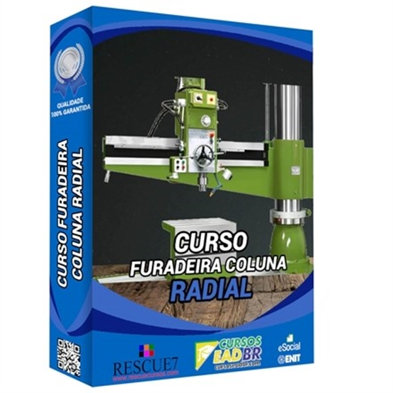 Curso Furadeira Coluna Radial | NR 12 | Treinamento | EAD | Presencial | 166184