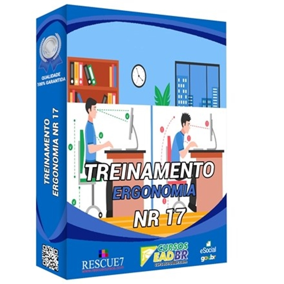 Treinamento NR 17 Ergonomia |EAD | Ao Vivo | Presencial | Online | 55906