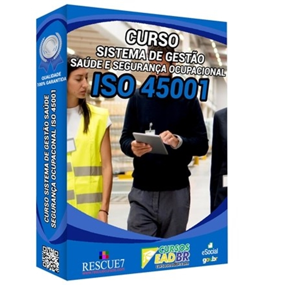 Curso ISO 45001 | EAD | Ao Vivo | Presencial | Online | 37825