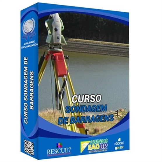 Curso Sondagem de Barragens | Treinamento | EAD | Presencial | 168308