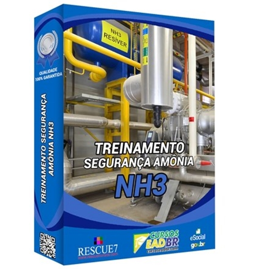 Treinamento de Segurança Amônia NH3 | Curso | EAD | Presencial | 168461