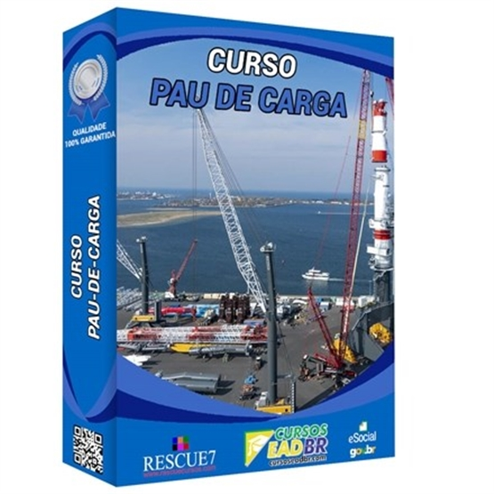 Curso de Pau-de-Carga | NR 11 | Treinamento | EAD | Presencial | 169590