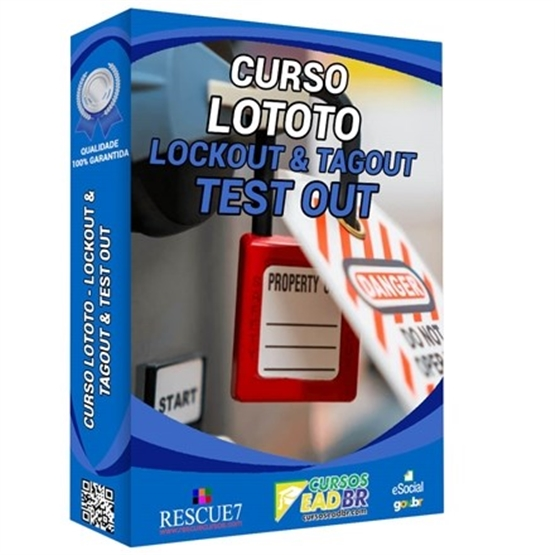 Curso LOTOTO - Lockout & Tagout & Test Out| EAD | Ao Vivo | Presencial | Online |14235