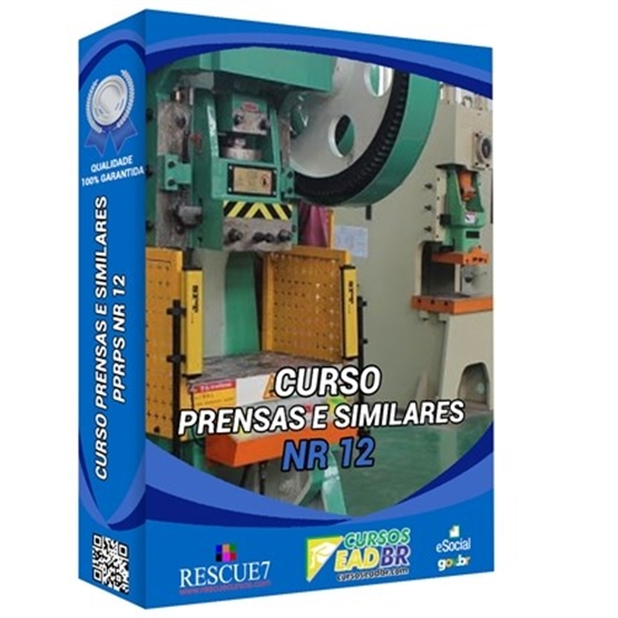 Curso PPRPS NR 12 | EAD | Ao Vivo | Presencial | Online | 9778