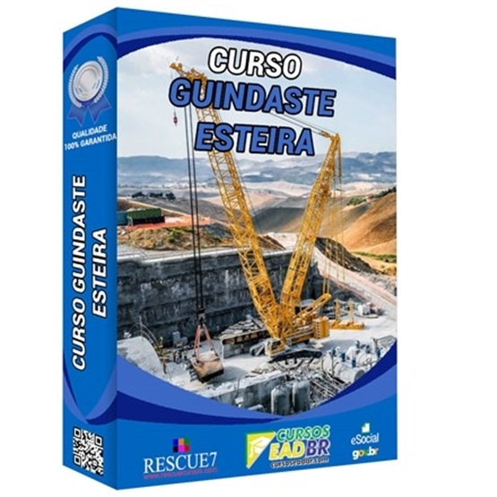 Curso Guindaste Esteira | Treinamento | EAD | Presencial | Ao Vivo | 170850