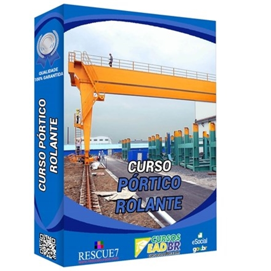 Curso Pórtico Rolante | NR 11 | Treinamento | EAD | Presencial | Online | 170875