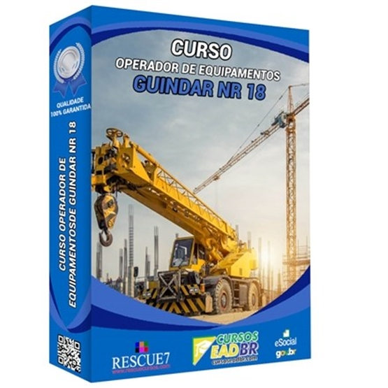 Curso Operador de Equipamentos de Guindar | NR 18 | Treinamento | EAD | 170985