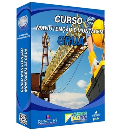 Curso Manutenção e Montagem de Grua | EAD | Ao Vivo | Presencial | Online | 76482