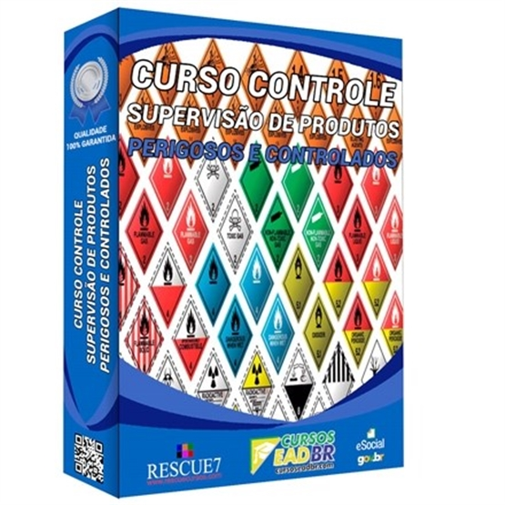 Curso Controle e Supervisão de Produtos Perigosos Controlados | EAD | Ao Vivo | Presencial | Online | 49986