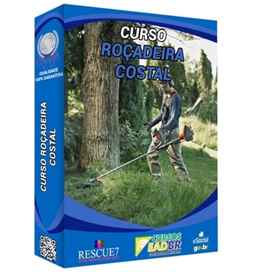 Curso Roçadeira Costal | Treinamento | EAD | Presencial | Online | 25362