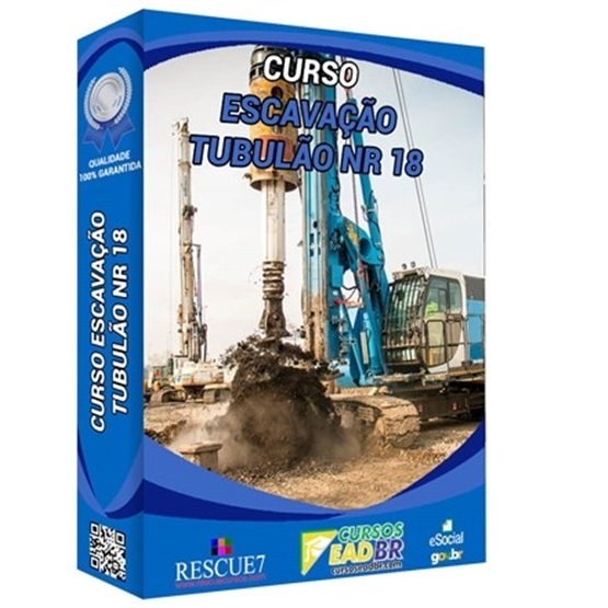 Curso Escavação Tubulão | NR 18 | Treinamento | EAD | Presencial | 171057