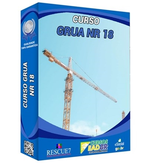 Curso de Grua NR-18 | EAD | Ao Vivo | Presencial | 11456