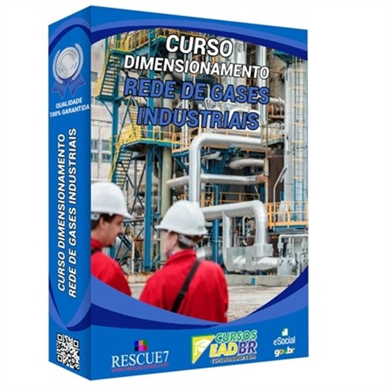 Curso Dimensionamento de Rede de Gases | Treinamento | EAD | Online | 65121
