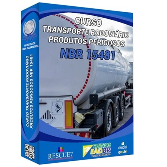 Curso Transporte Rodoviário | NBR 15481 | Treinamento | EAD | Ao Vivo | 177177