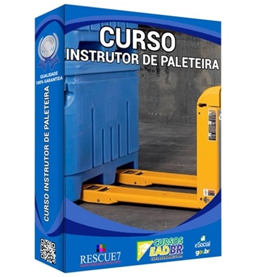 Curso Instrutor de Paleteira | EAD | Presencial | Ao Vivo | Treinamento | 143259