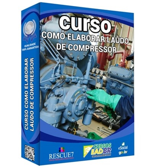 Curso Elaborar Laudo de Compressor | Presencial | EAD | Ao Vivo | 81045