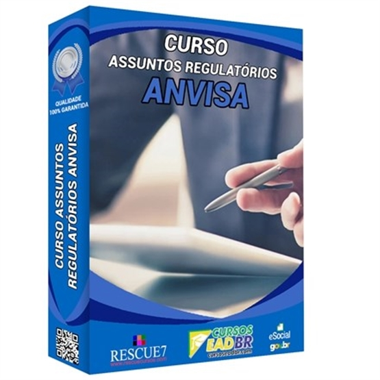 Curso Assuntos Regulatórios ANVISA | Treinamento | EAD | Presencial | 178768