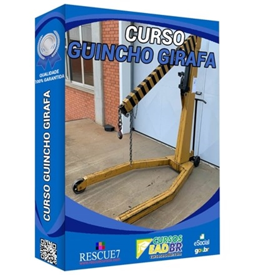 Curso Guincho Girafa | EAD | Presencial | Treinamento | Ao vivo | Online | 8359
