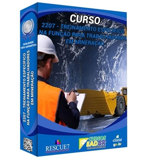Treinamento Específico Trabalhadores Mineração | EAD | Presencial | 51732