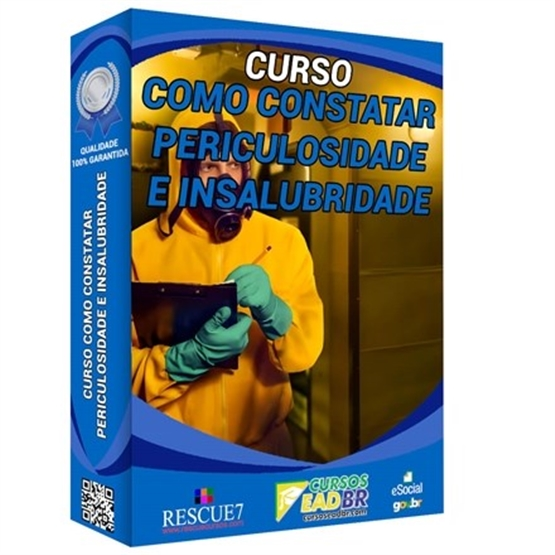 Curso Constatar Periculosidade e Insalubridade | EAD | Presencial | 51566