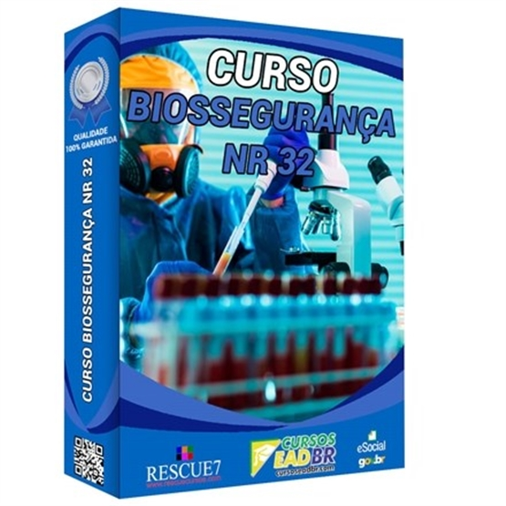 Curso Biossegurança NR-32 | EAD | Ao Vivo | Presencial | Treinamento | 68179