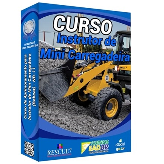 Curso Instrutor de Mini Carregadeira | Treinamento | Presencial | EAD | 50027