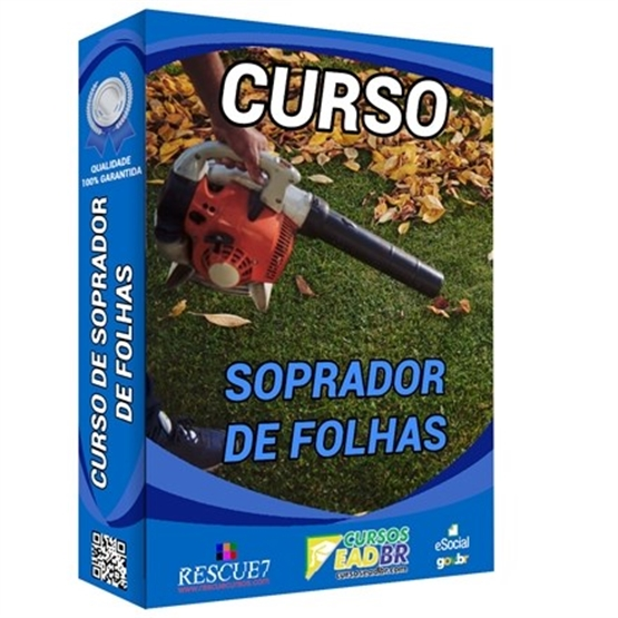 Curso Soprador de Folhas | Treinamento | EAD | Presencial | Online | 64337