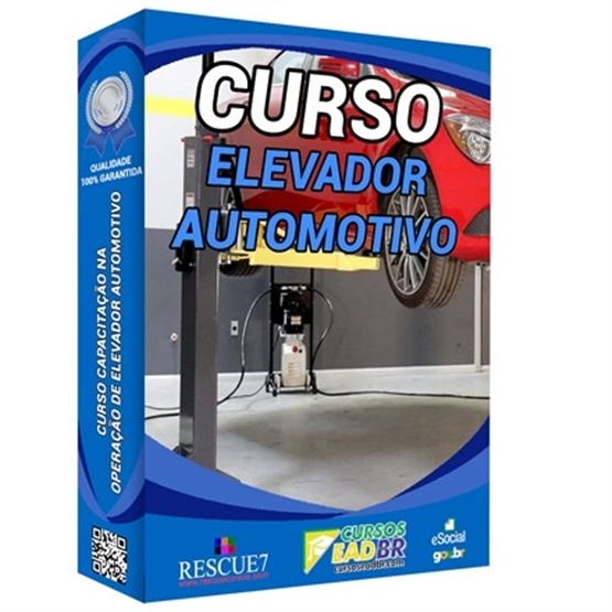 Curso Elevador Automotivo | EAD | Ao Vivo | Presencial | Online | 56297