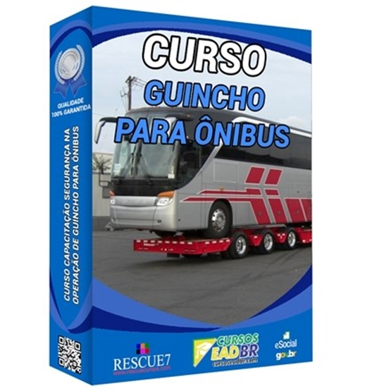 Curso Guincho de Ônibus | EAD | Ao Vivo | Presencial | Online | 76154