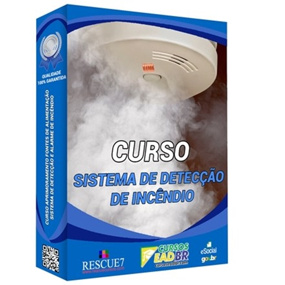 Curso Sistemas Detecção Incêndio | Treinamento | Presencial | EAD | 185632